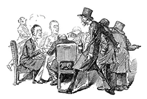 British London satire caricatures comics cartoon illustrations