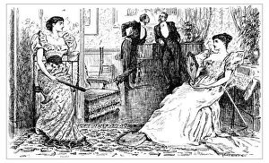 British London satire caricatures comics cartoon illustrations