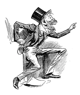 British London Satire Caricatures Comics Cartoon Illustration Prints: British London satire caricatures comics cartoon illustrations
