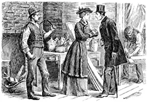 British London Satire Caricatures Comics Cartoon Illustration Prints: British London satire caricatures comics cartoon illustrations