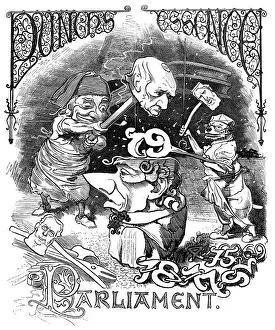 British London satire caricatures comics cartoon illustrations: Anvil