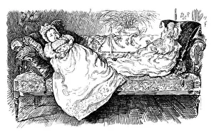 British London satire caricatures comics cartoon illustrations: Babies