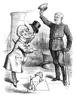 British London satire caricatures comics cartoon illustrations: Greetings