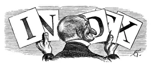 Index Prints: British London satire caricatures comics cartoon illustrations: Index