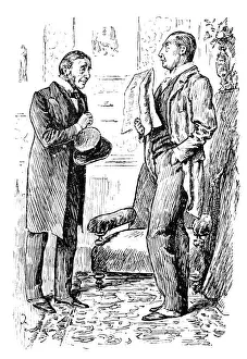 British London Satire Caricatures Comics Cartoon Illustration Prints: British London satire caricatures comics cartoon illustrations: Men
