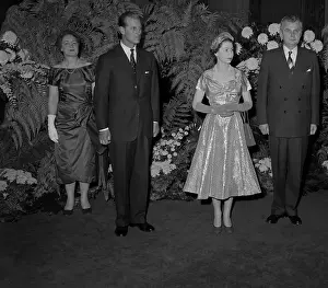 British Royalty with Canadian Leader