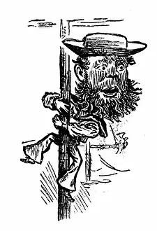 British satire caricature comic cartoon illustration