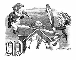British satire caricature comic cartoon illustration