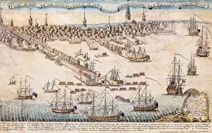 The Pierce Archive Prints: British Ships of War Landing Their Troops