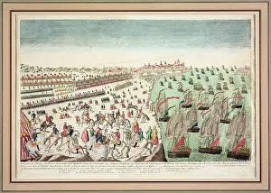 Soldiers Prints: British surrender at Yorktown