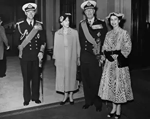 Queen Of Sweden Prints: British and Swedish Royalty