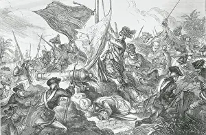 British Taking Fort Louis
