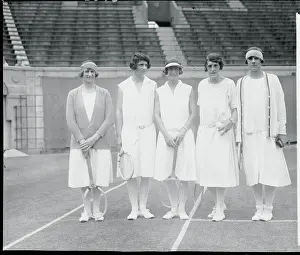 British Tennis Favorites Posing Together