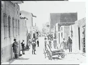 Jewish Prints: British Troops Clear Streets
