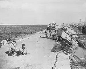 Port Said Prints: British Troops Guard Suez Canal