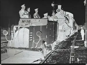 British Troops Sweeping Mines