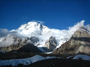 Images Dated 17th August 2009: Broad Peak mountain from Concordia camp site