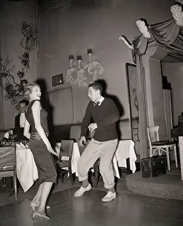 Cast Prints: Broadway Cast Members Dancing at Nightclub