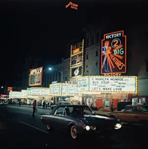 Broadway Prints: Broadway Movie Theatres