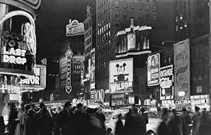 Broadway Prints: Broadway Theater Signs