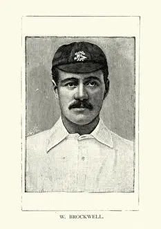 Bill Brockwell, Victorian English professional cricketer, 19th Century