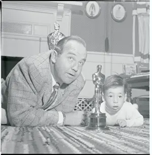 Broderick Crawford with Son