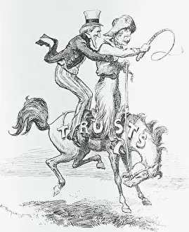 Challenge Prints: Bronco Billy with Galloping Horse