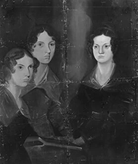 Top Sellers - Art Prints Gallery: Bronte Sisters by Patrick Branwell Bronte
