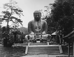 Temples Prints: Bronze Buddha