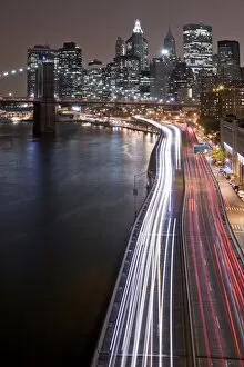 Infrastructure Gallery: Brooklyn Bridge and Manhattan, New York City