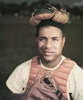 Brooklyn Dodgers Catcher Roy Campanella