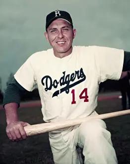 Brooklyn Dodgers Gil Hodges
