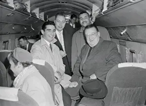 Passenger Airplane Prints: Brooklyn Dodgers Heading to Spring Training
