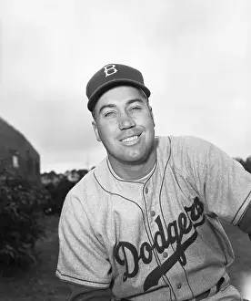 Brooklyn Dodgers Player Duke Snider