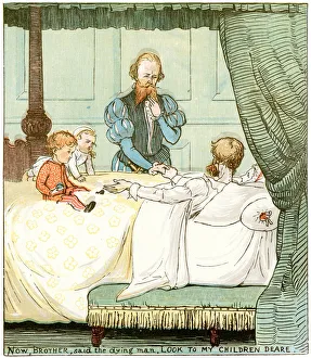 Images Dated 16th April 2013: Now brother, said the dying man