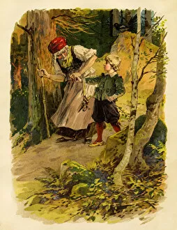 Images Dated 1st July 2017: Brothers Grimm Fairy Tales 1863