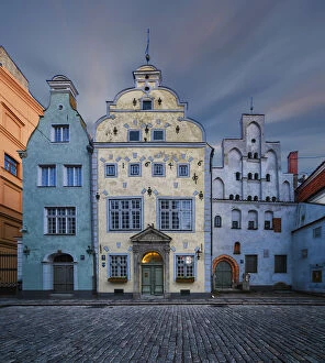 Images Dated 1st June 2017: The Three Brothers Residence, Riga, Latvia