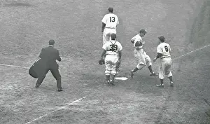 Brown Scores in the Ninth