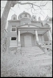 Disrepair Prints: Brownstone Where Charles Lindbergh Was Born