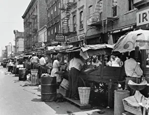 Huty29193 Prints: Brownsville push cart market