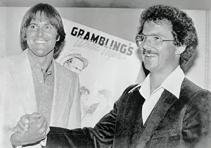 Bruce Jenner and Jim Gregory Posing by Poster