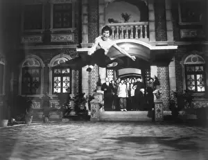 Bruce Lee Demonstrating A Kong-Fu Kick