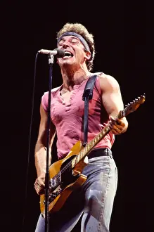 Bruce Springsteen & The E Street Band Perform At Giants Stadium
