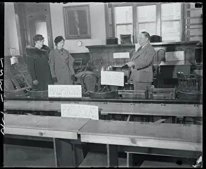 Flemington Prints: Bruno Hauptmann Investigator Showing Evidence