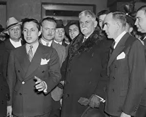 Trenton Prints: Bruno Hauptmann Prosecutors Conversing