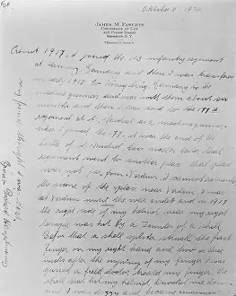 Handwriting Prints: Bruno Hauptmann Self Autobiography