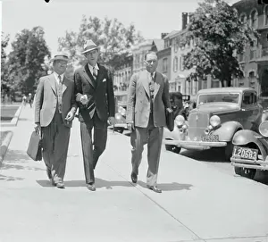 Trenton Prints: Bruno R. Hauptmann Attorneys En Route to Trial