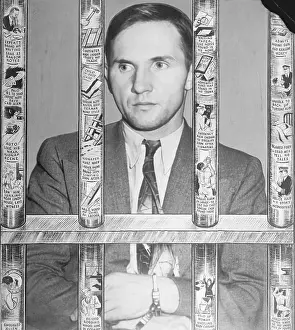 Flemington Prints: Bruno R. Hauptmann in Jail