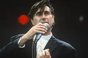 Iconic Concert Prints: Celebrate the Unforgettable Music Event That United the World: Bryan Ferry at Live Aid