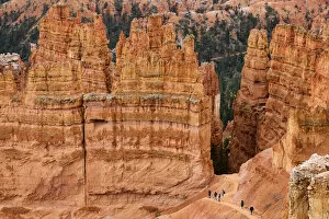 Images Dated 22nd October 2015: Bryce Canyon and Hoodoos, Bryce Canyon National Park, Utah, USA